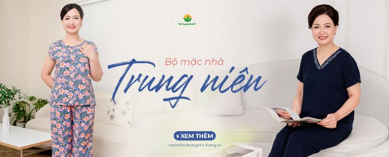 Set đồ bộ nữ đẹp sang trọng và thoải mái cho phụ nữ trung niên